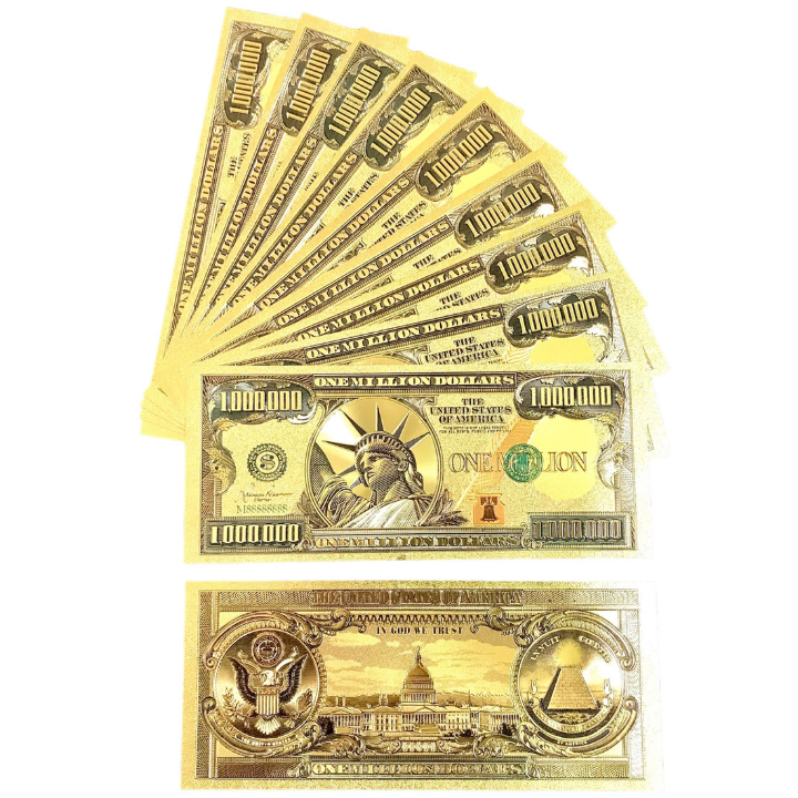 Tiền Lưu Niệm 1 Triệu Đô (USD) Plastic - SP006003